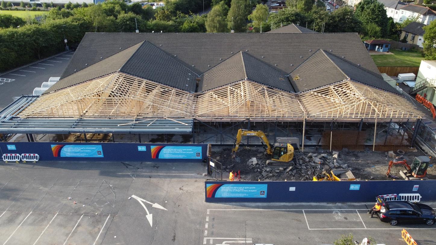 Aldi Ebbw Vale Store and Car Park Extension 