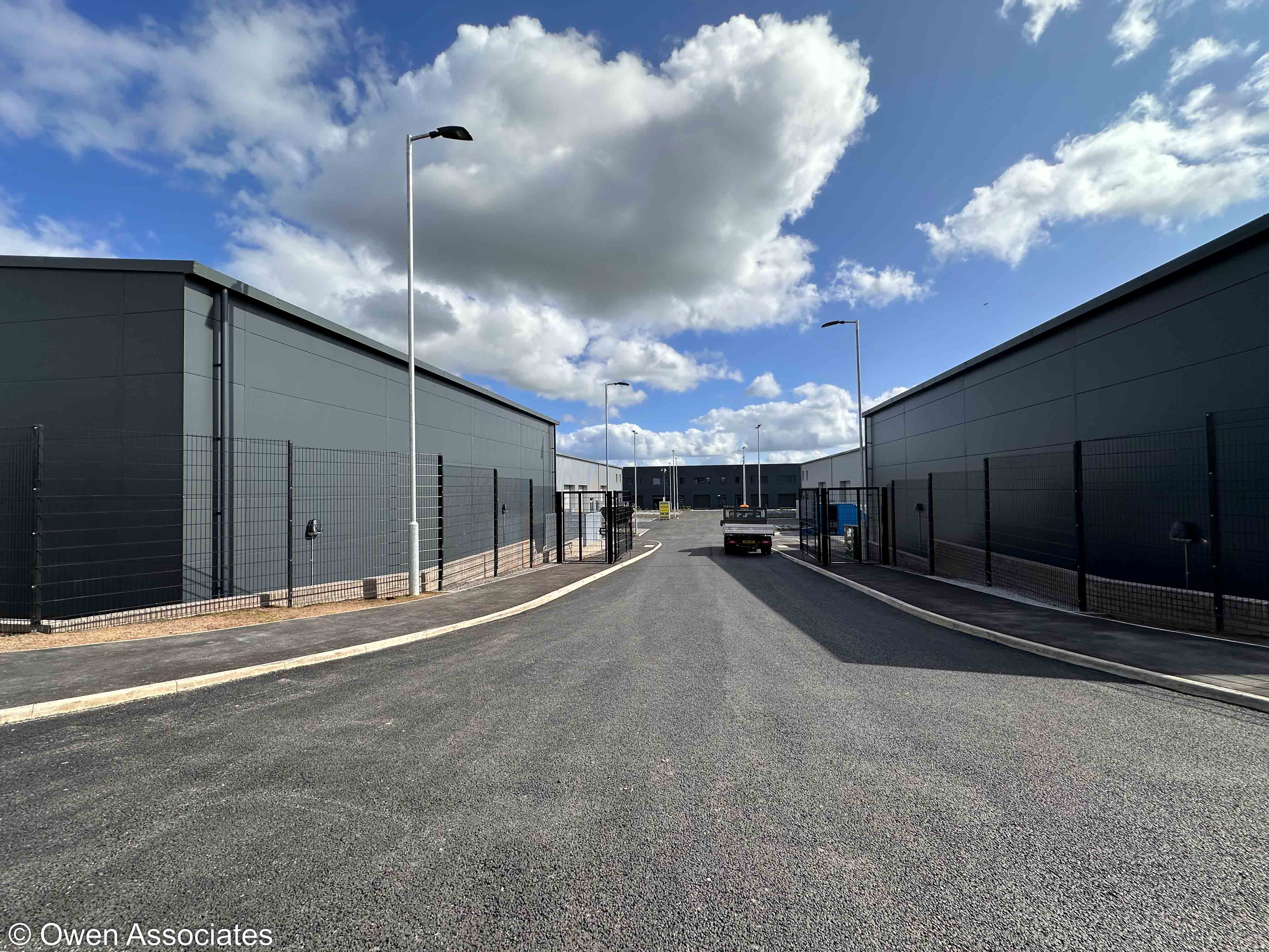 Paisley Park, Pant Industrial Estate, Dowlais, Merthyr Tydfil - handover